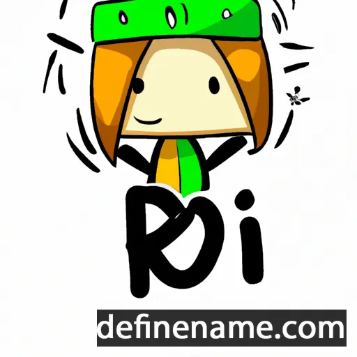 cartoon of the name Rói