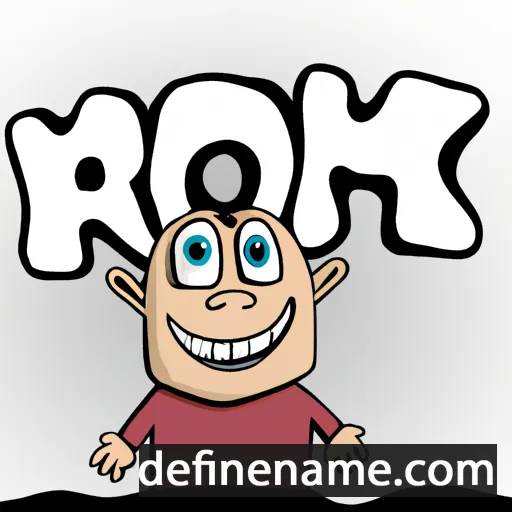 Rómk cartoon