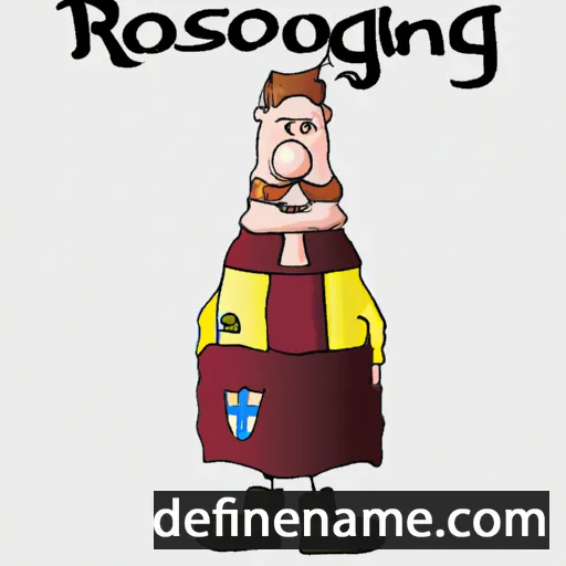 Rósborg cartoon