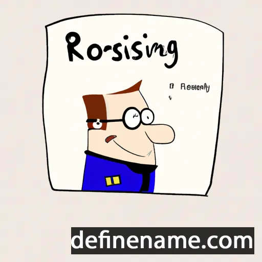 Rósinberg cartoon