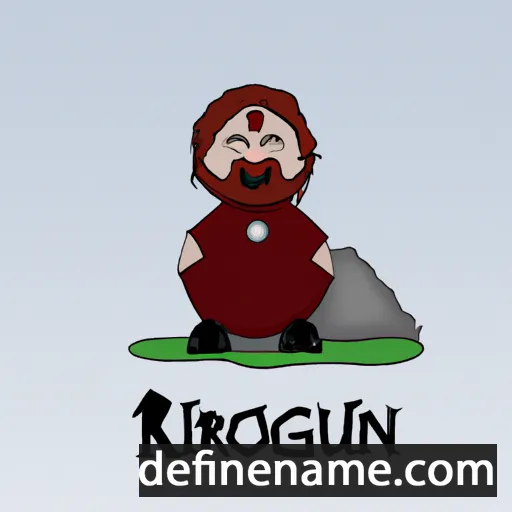 cartoon of the name Rósingur