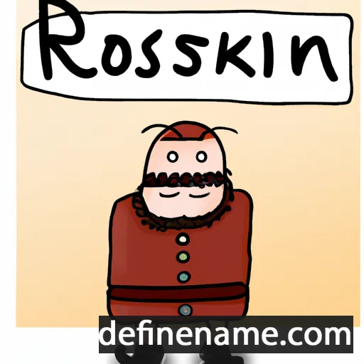 Rósinkrans cartoon