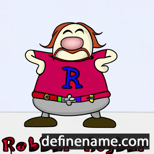 cartoon of the name Róðbjartur