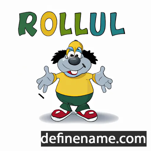 Rölu cartoon