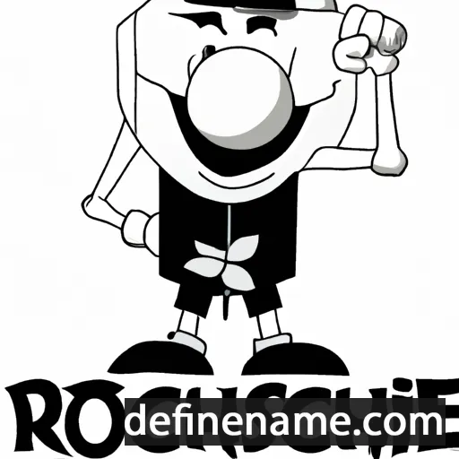 cartoon of the name Röschen