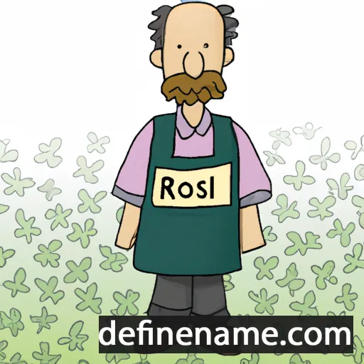 cartoon of the name Rösli