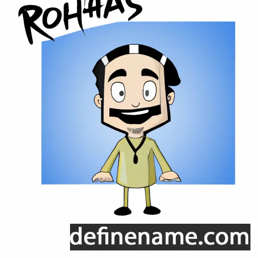 cartoon of the name Rohais