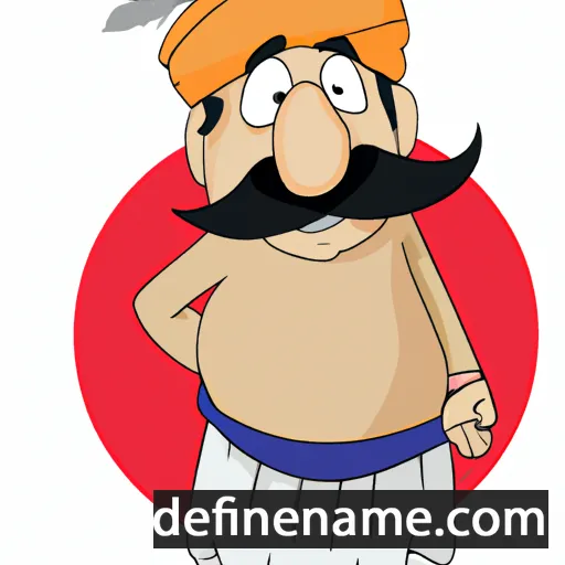 cartoon of the name Rohat