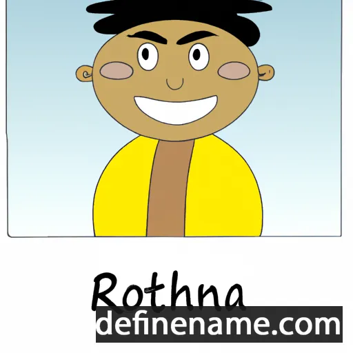 Rohintsoa cartoon