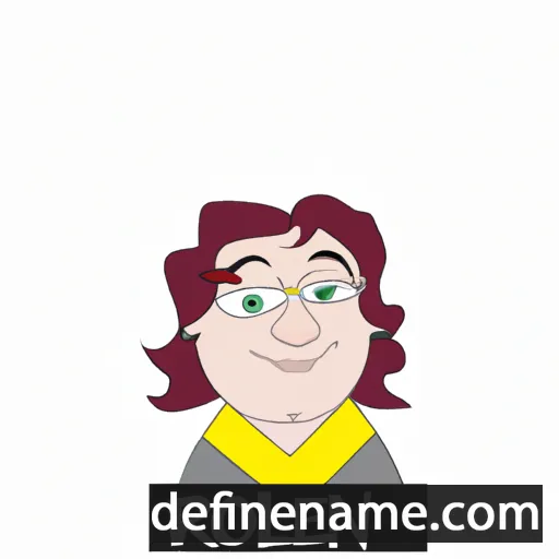 cartoon of the name Roileen