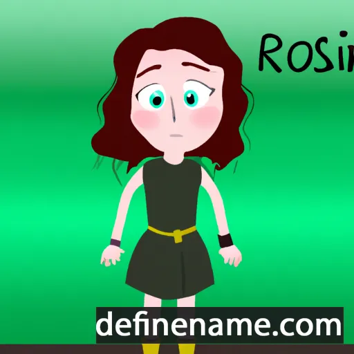 Roisin cartoon