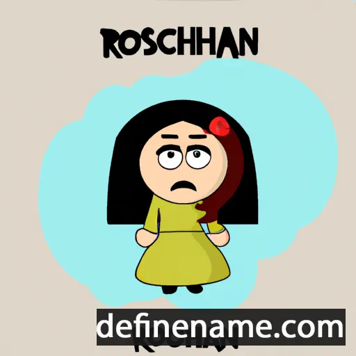 Roksaneh cartoon