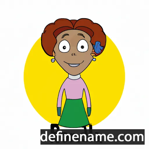 cartoon of the name Rolanda