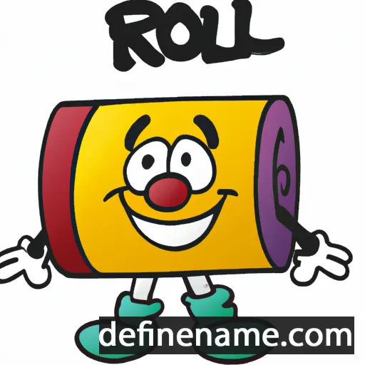 cartoon of the name Rolle