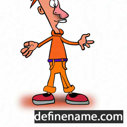 cartoon of the name Rolof