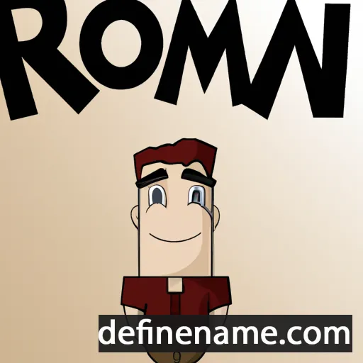 Romaan cartoon