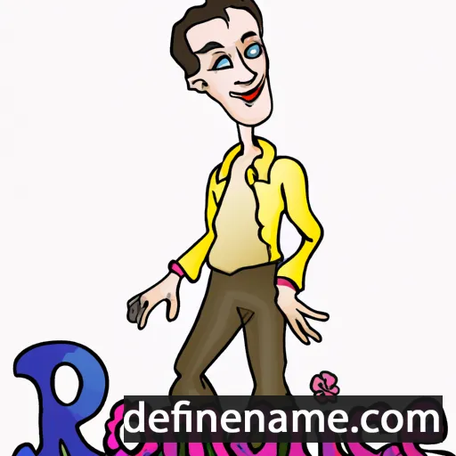 cartoon of the name Romance