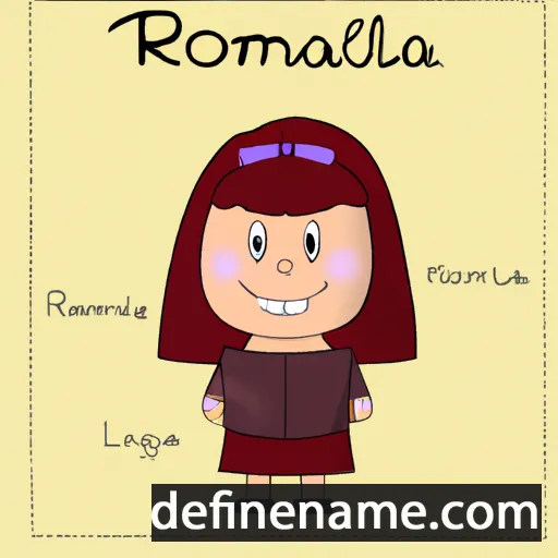 Romanela cartoon