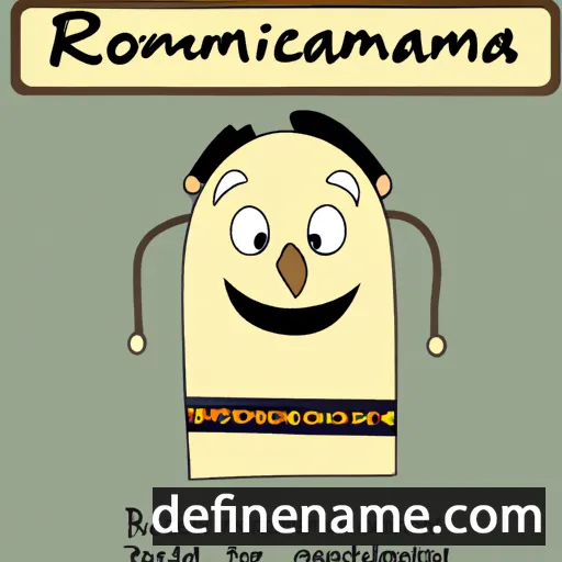 Romanianus cartoon