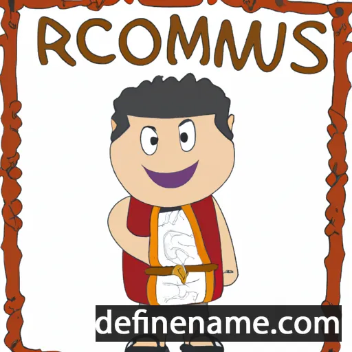 cartoon of the name Romanicus