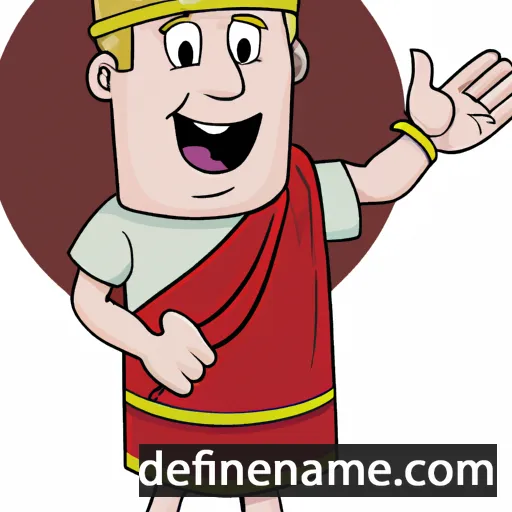 Romanius cartoon