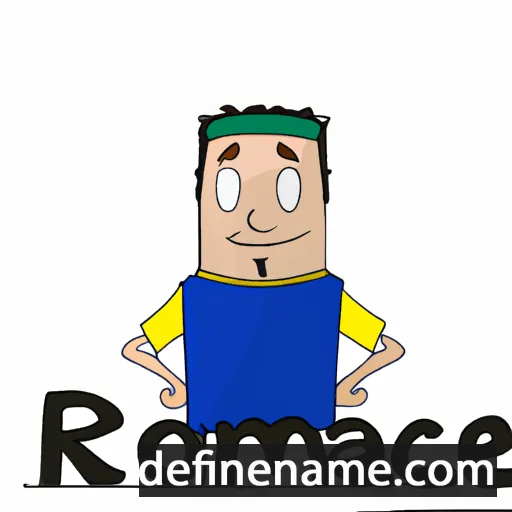 cartoon of the name Romaric