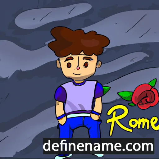 Roméo cartoon