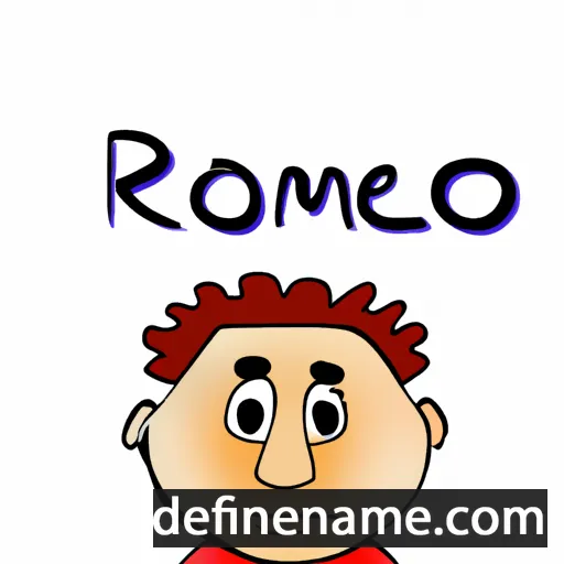 Romelo cartoon