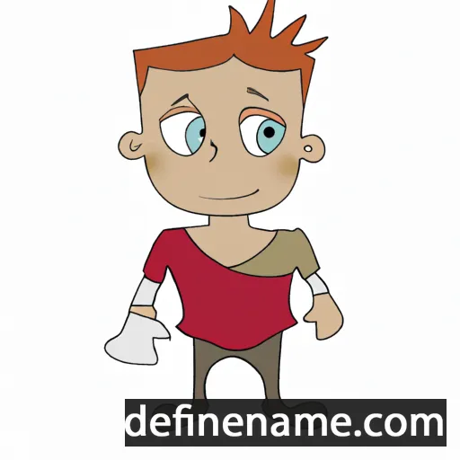 cartoon of the name Romeo