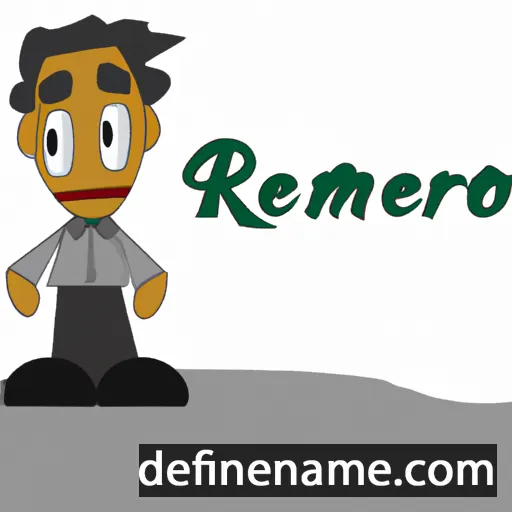 Romerito cartoon