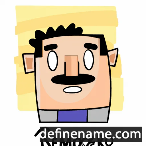 cartoon of the name Romero