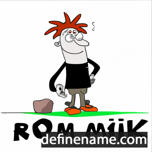 Romik cartoon