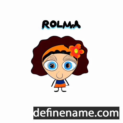 Romilia cartoon