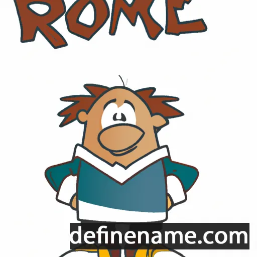 Romke cartoon