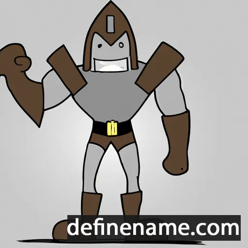 cartoon of the name Romodan