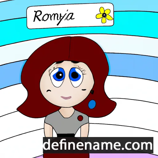 Romylia cartoon