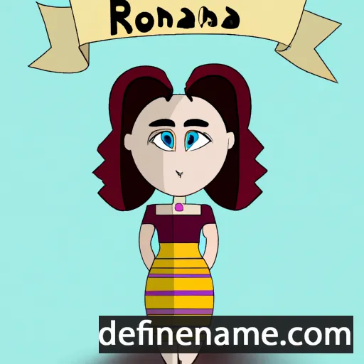 cartoon of the name Ronahî