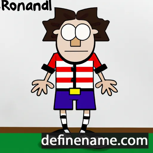 Ronaldi cartoon