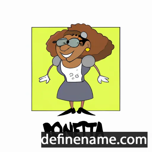 cartoon of the name Ronetta