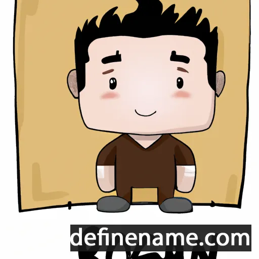 cartoon of the name Rongan