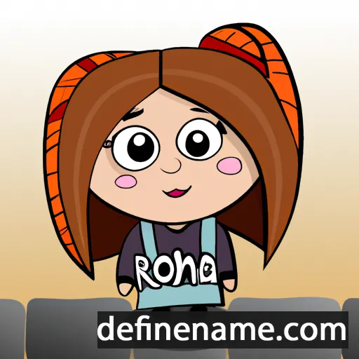 Ronîda cartoon