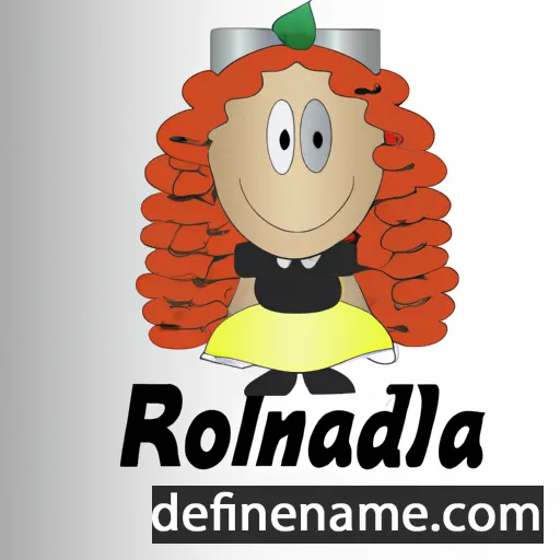 Ronilda cartoon