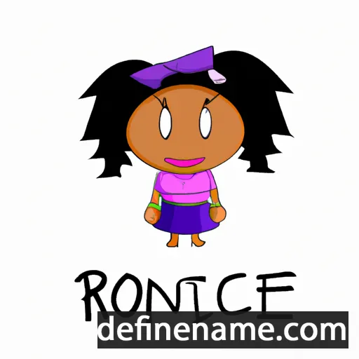 Ronique cartoon