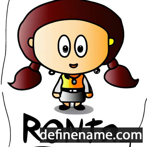 Ronita cartoon