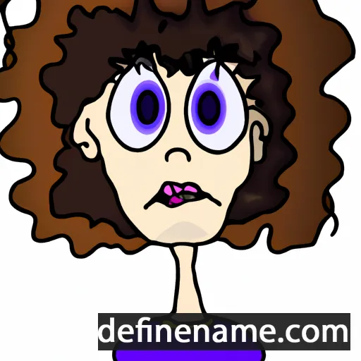 cartoon of the name Ronna