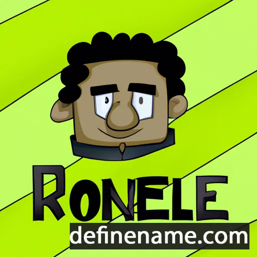 Ronnel cartoon