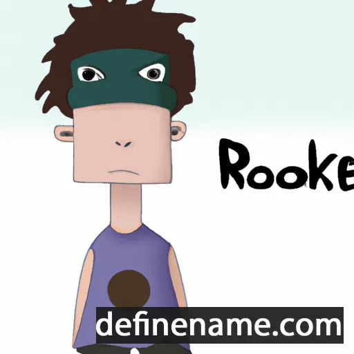 Rookie cartoon