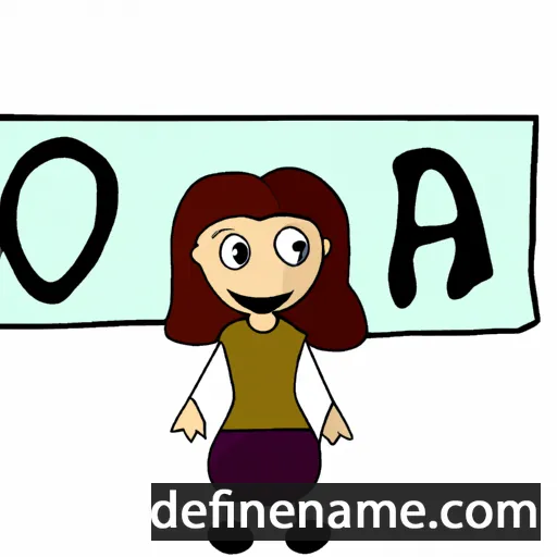 cartoon of the name Rora