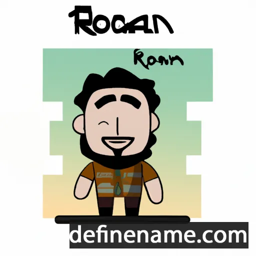 cartoon of the name Roran