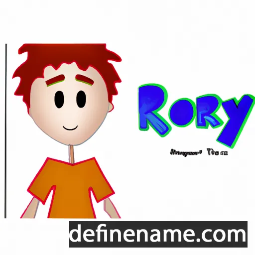 cartoon of the name Rory